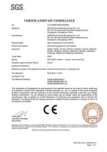 220V High Temperature Chamber (2 units included) - LVD
